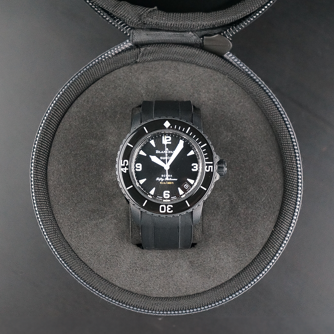 Type A - Blancpain x Swatch - Noir - Bramon